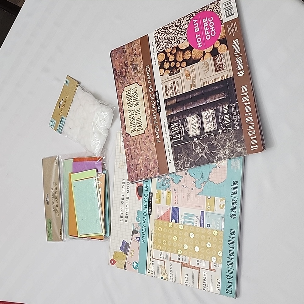 Bundle of Scrap Book/Crafts  Accessories & Backgrounds